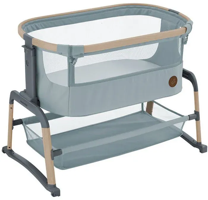 Maxi-Cosi Iora Air Bedside Crib, Beyond Grey