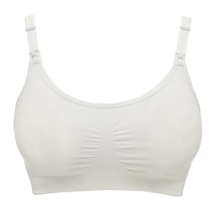 Medela 3-i-1 amnings- och pumpnings-BH, Vit, S