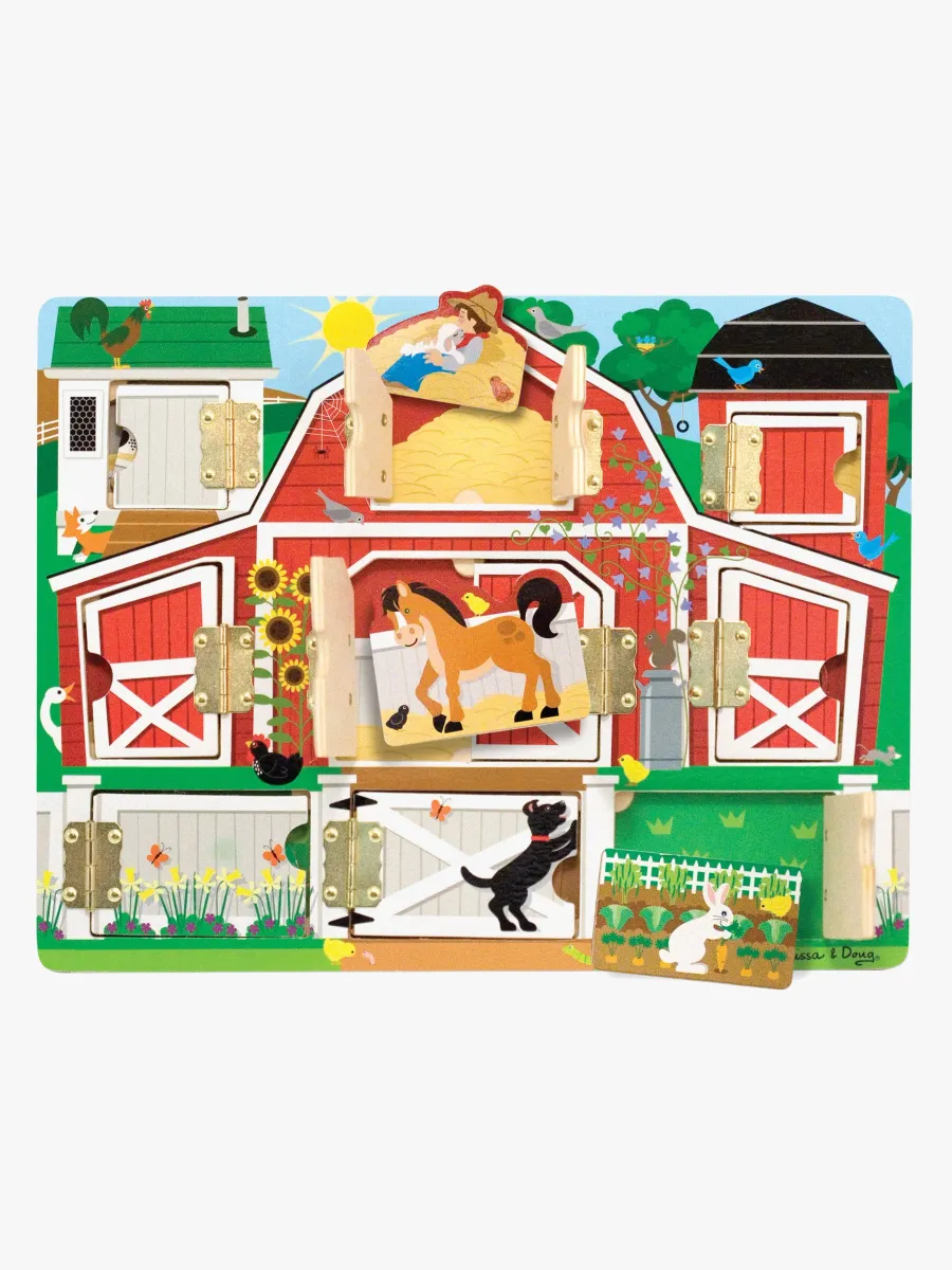 Melissa &  Doug Låsbräda Bondgård