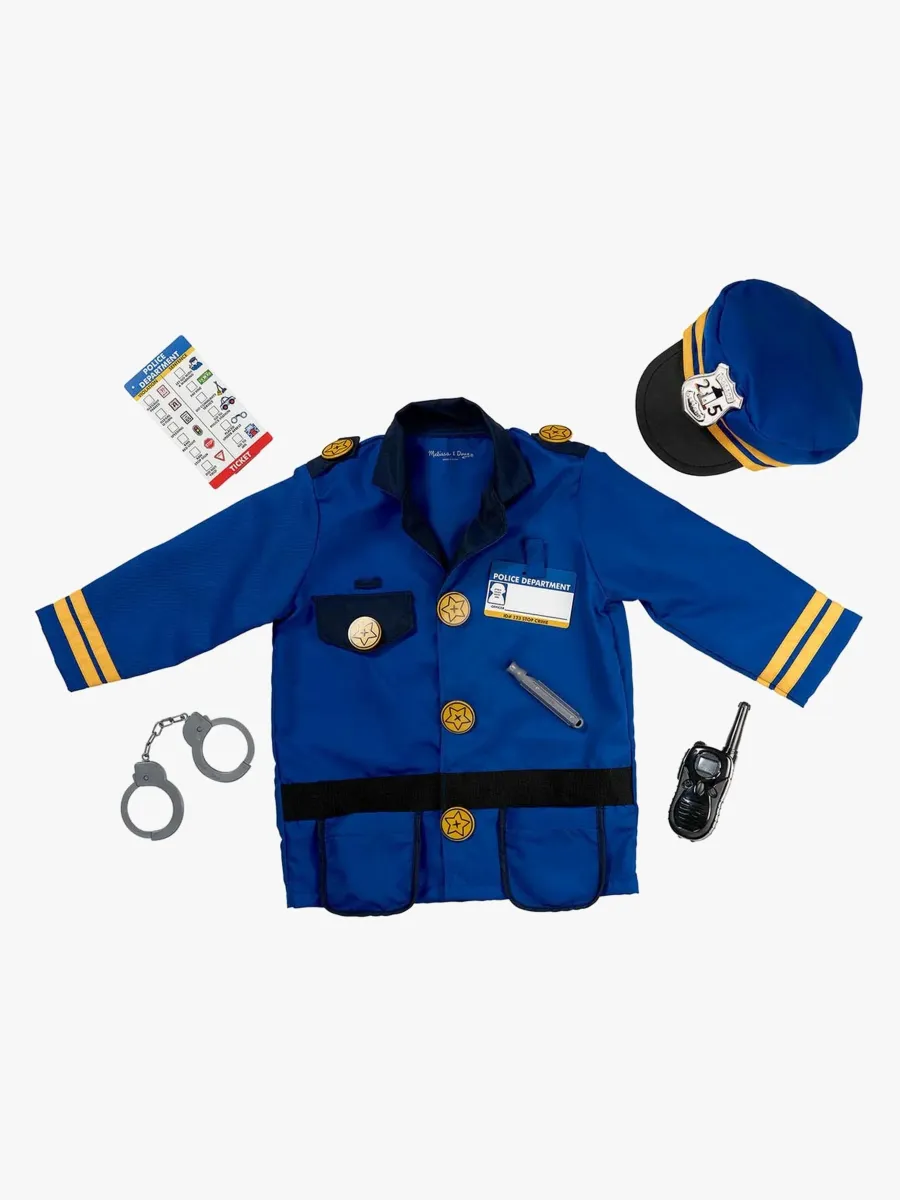 Melissa &  Doug Utklädnad Polis
