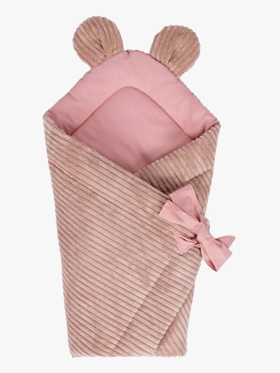 MeowBaby Aesthetic Swaddler, Powder Pink