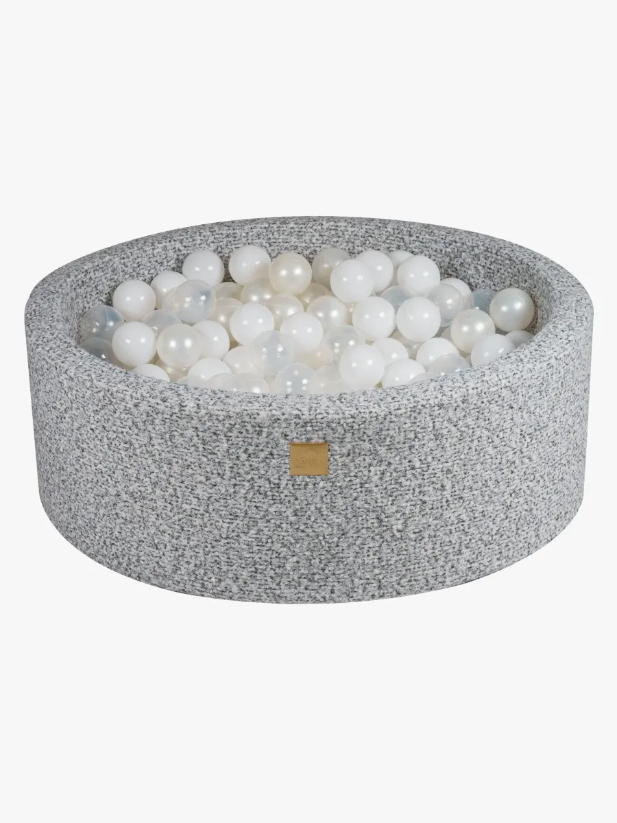 MeowBaby Boucle  Runt Bollhav, Marled Grey