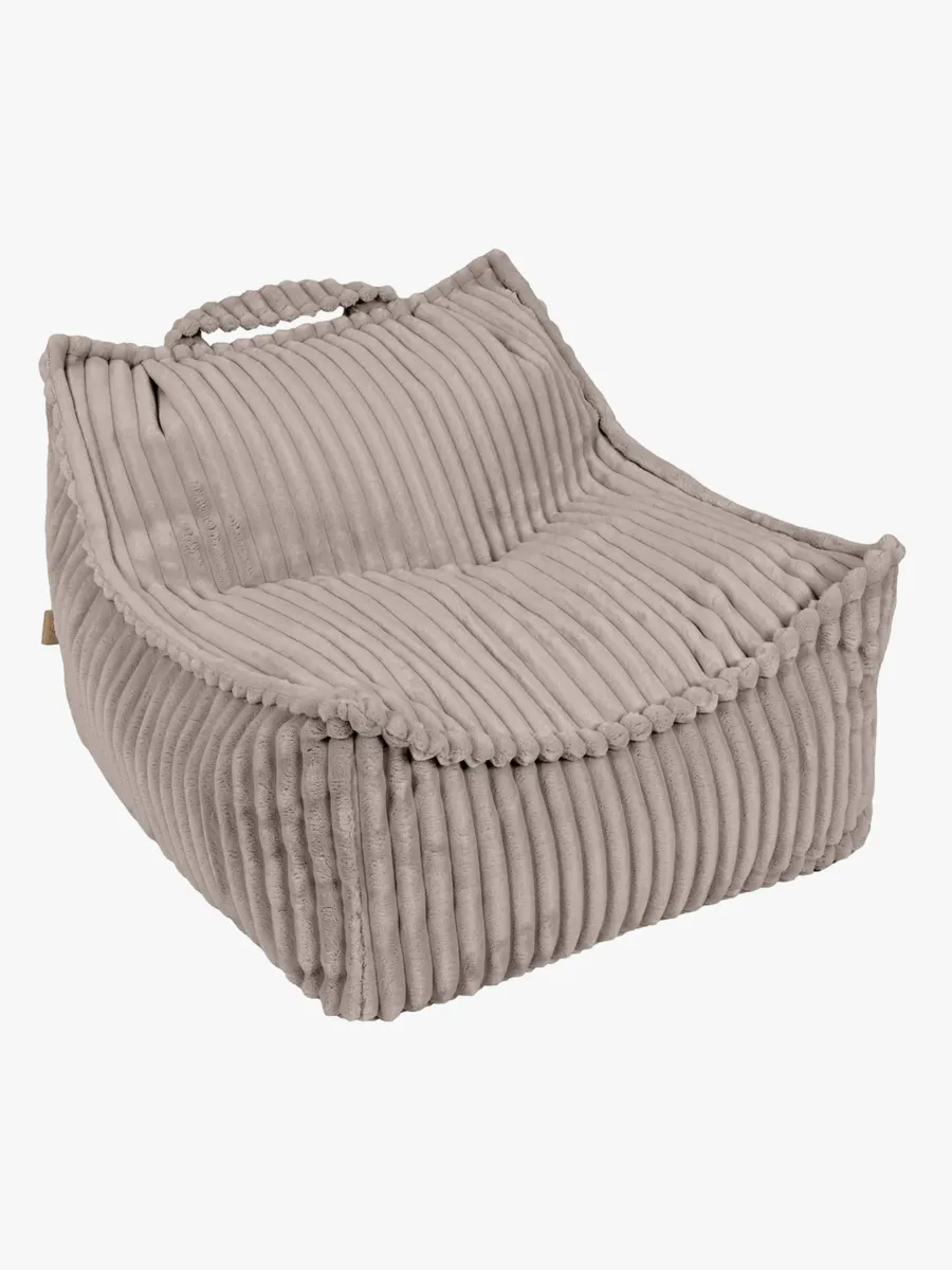 Meowbaby Churros Saccosäck, Pebble Beige