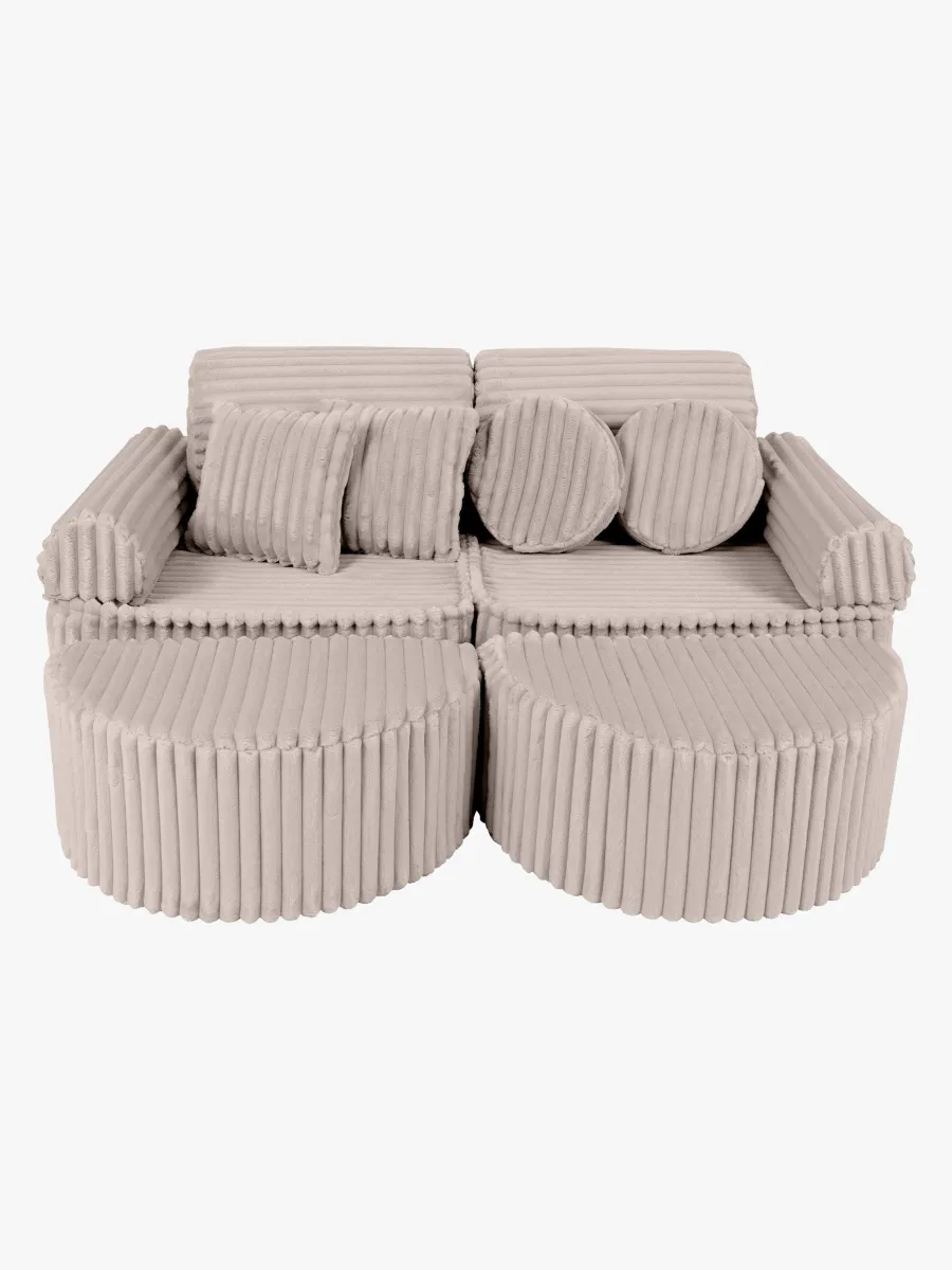 MeowBaby Churros Soffa Max, Pebble Beige