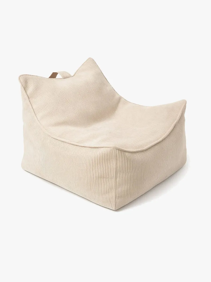 Meowbaby Slimcord Saccosäck, Beige