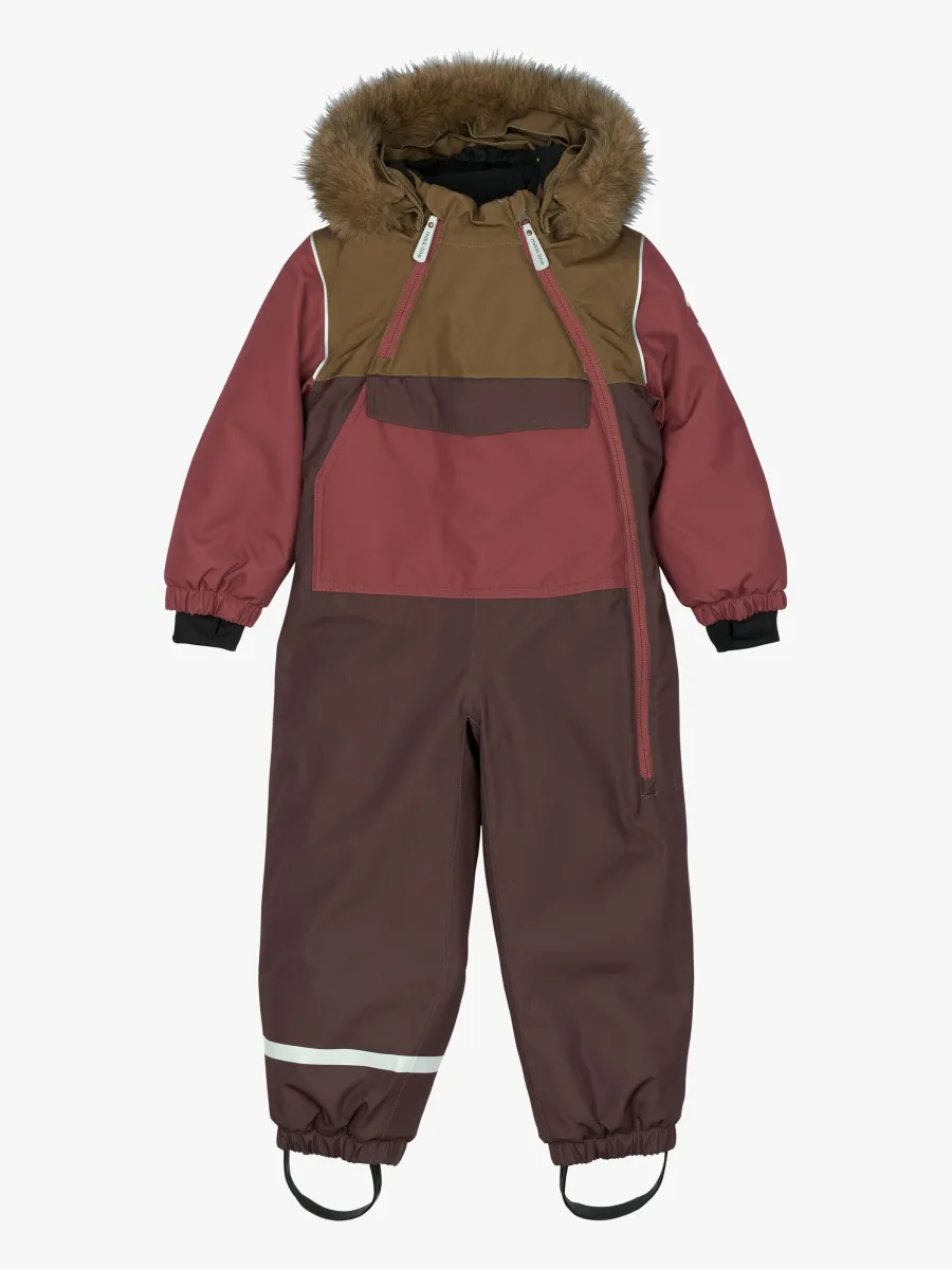 Mikk-Line Anorak Vinteroverall, Apple Butter, 98
