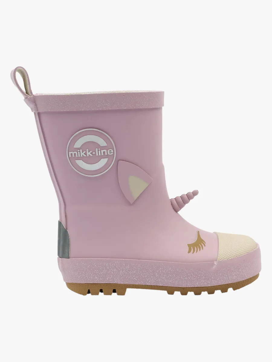Mikk-Line Unicorn Gummistövlar, Mauve Shadows, 30