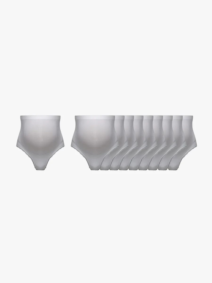 Milki String Gravidtrosa 10-pack Strl. XS-S, White
