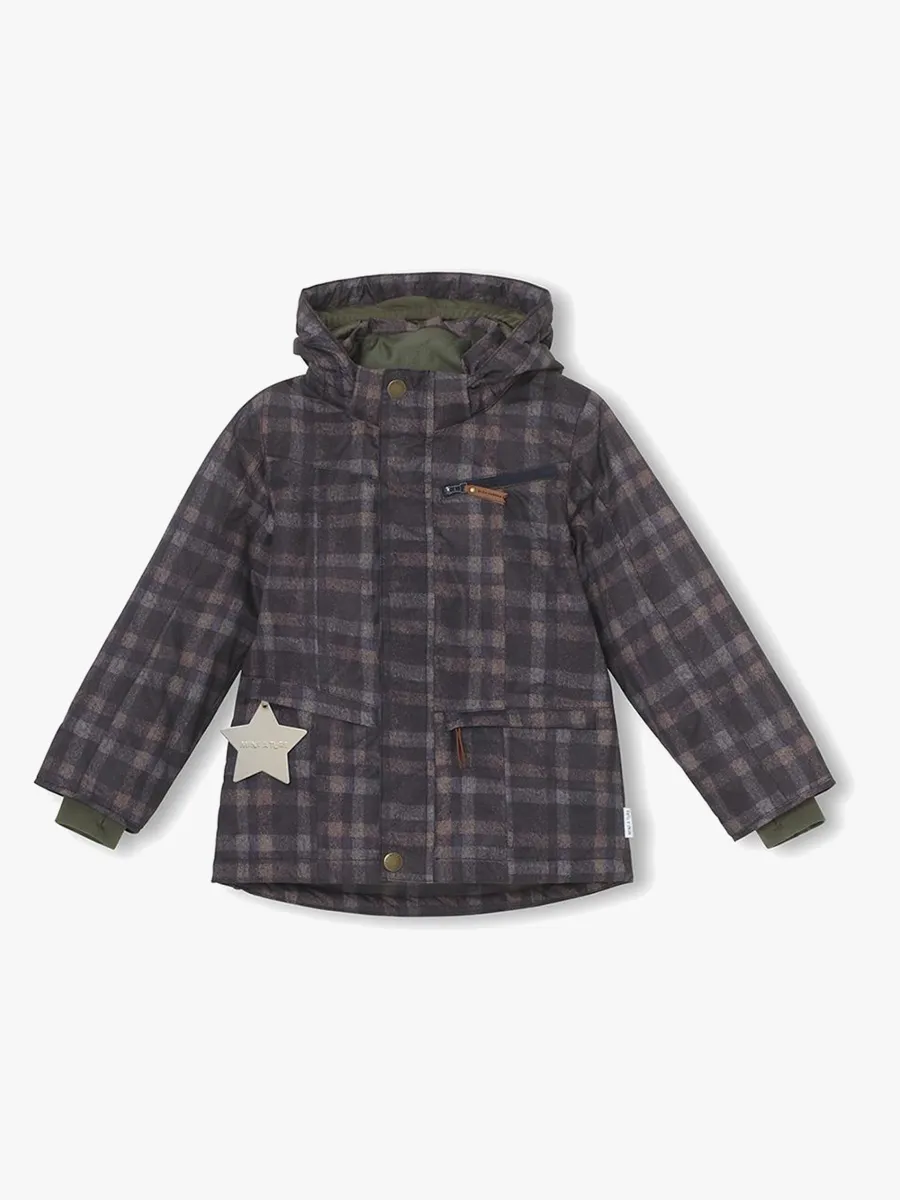 MINI A TURE Vestyn Vinterjacka, Ombre Blue, 104