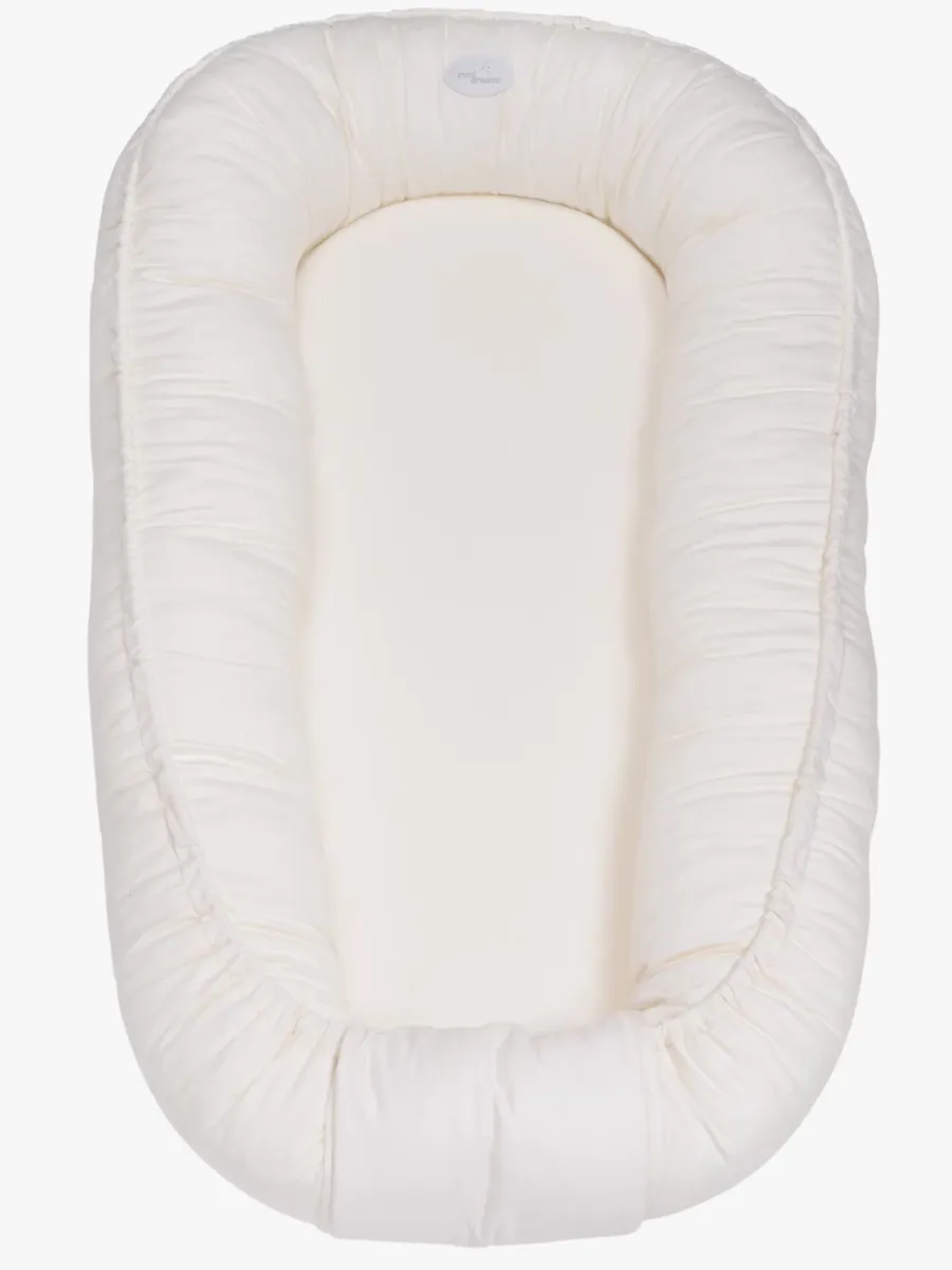 Mini Dreams Cozy Babynest, Ljusbeige