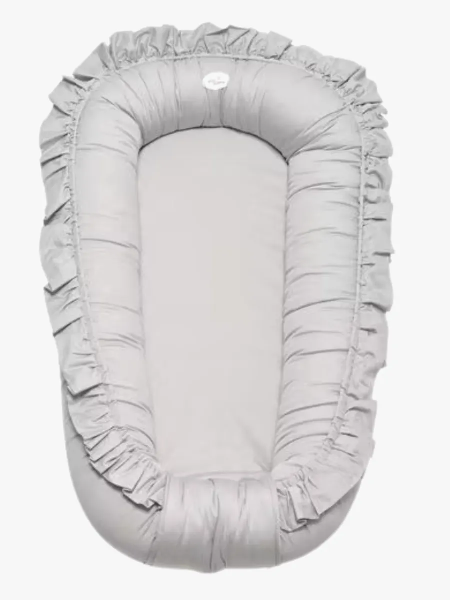 Mini Dreams Cozy Babynest Volang, Ljusgrå