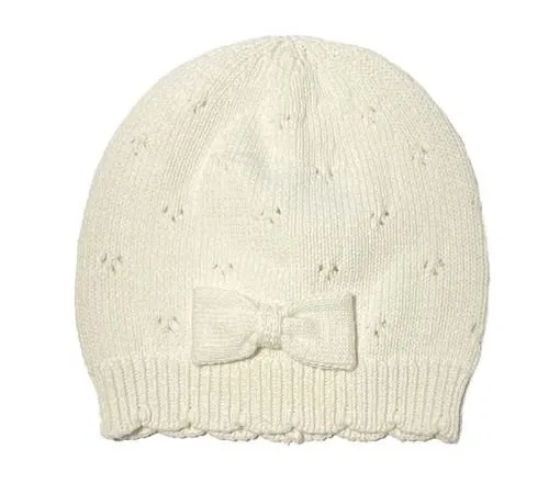 Mini Dreams mössa Lovely 0-6 mån, offwhite