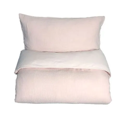 Mini Dreams påslakanset vagn/vagga, little wave light pink