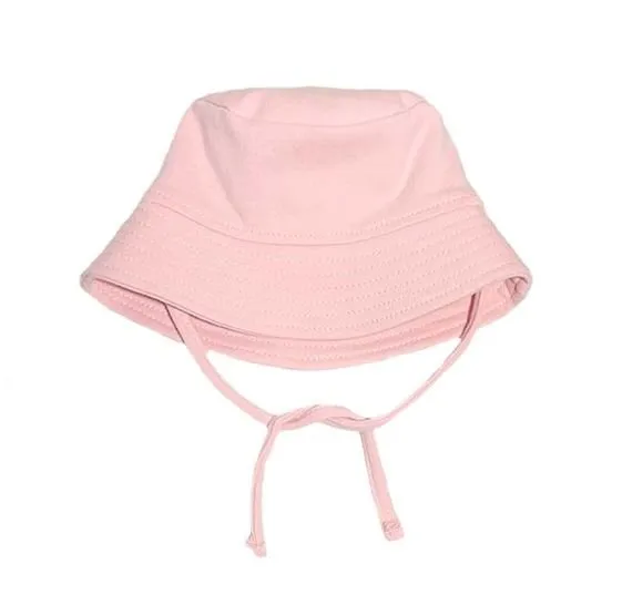 Mini Dreams solhatt jersey stl 3-6 mån, rosa