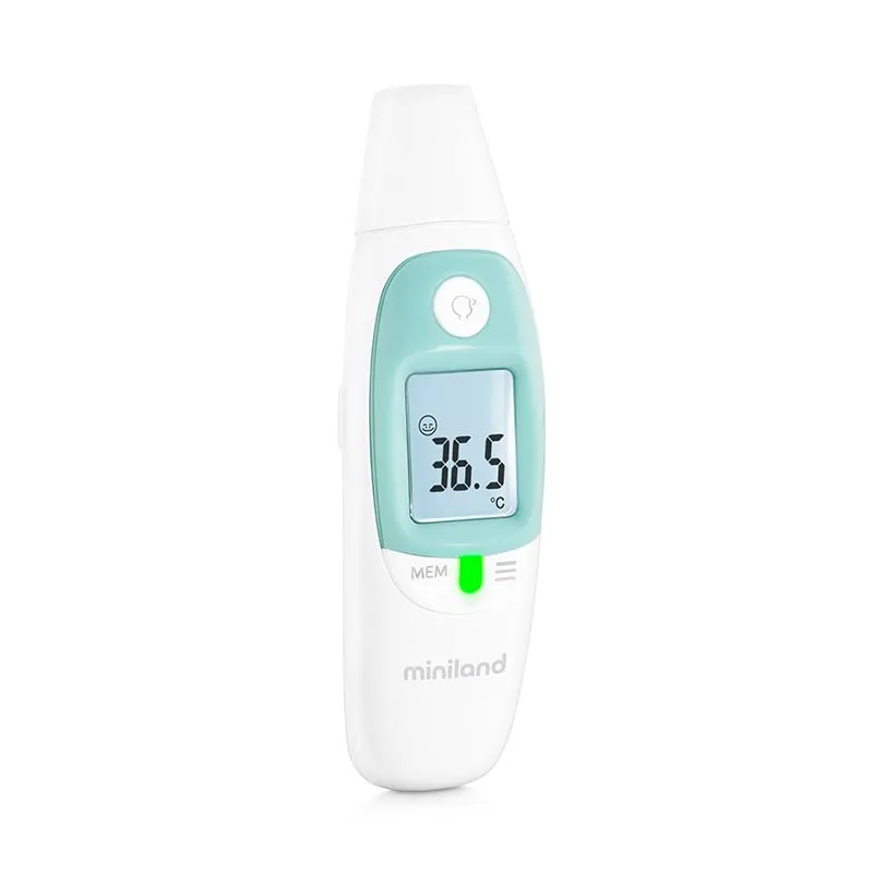 Miniland Thermosense febertermometer panna/öra, kontakt