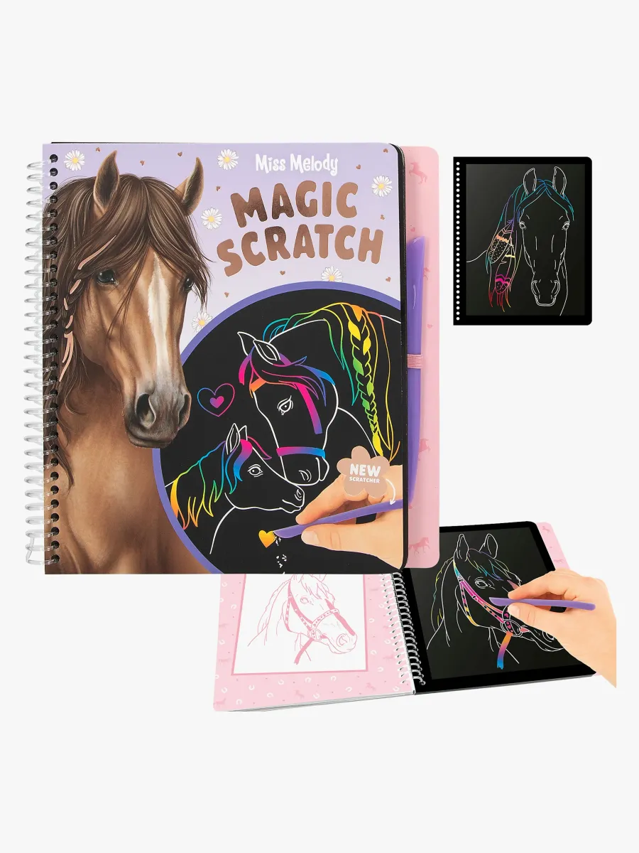 Miss Melody Magisk Scratch Bok