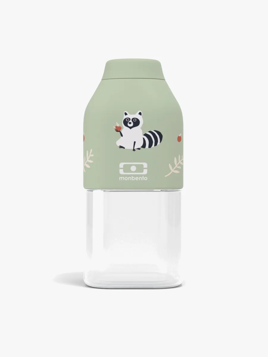 Monbento Positive S Tritan Vattenflaska, Raccoon