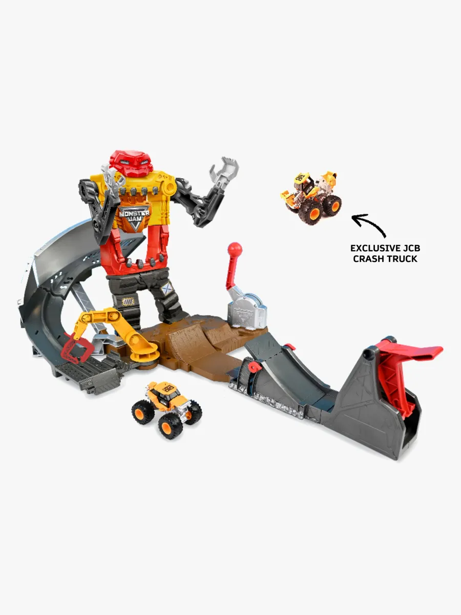 Monster Jam 1:64 Smash &  Bash Smashbot Lekset