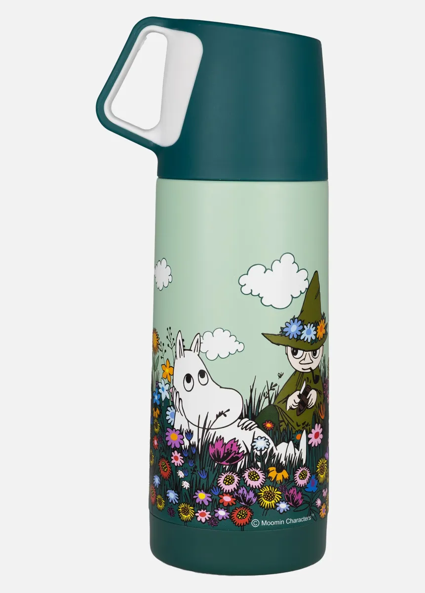 Mumin Äng Termos, Grön