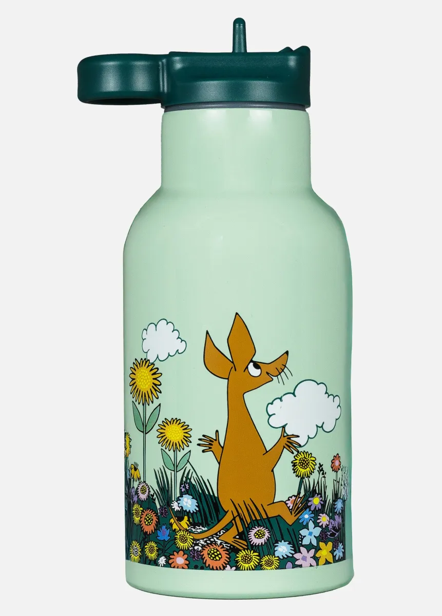 Mumin Äng Vattenflaska, Grön