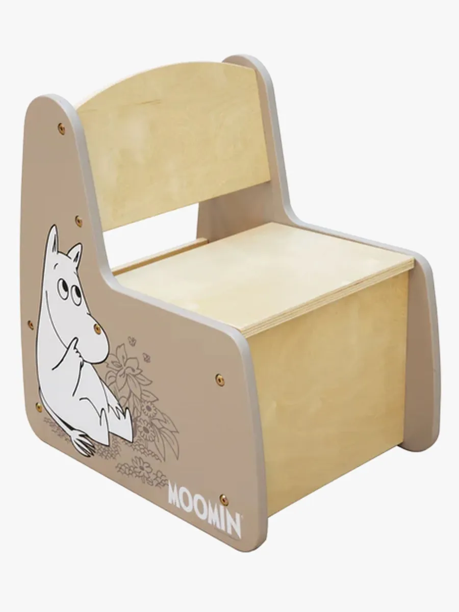 Mumin Förvaringsstol, Beige, Förvaring Barnrum
