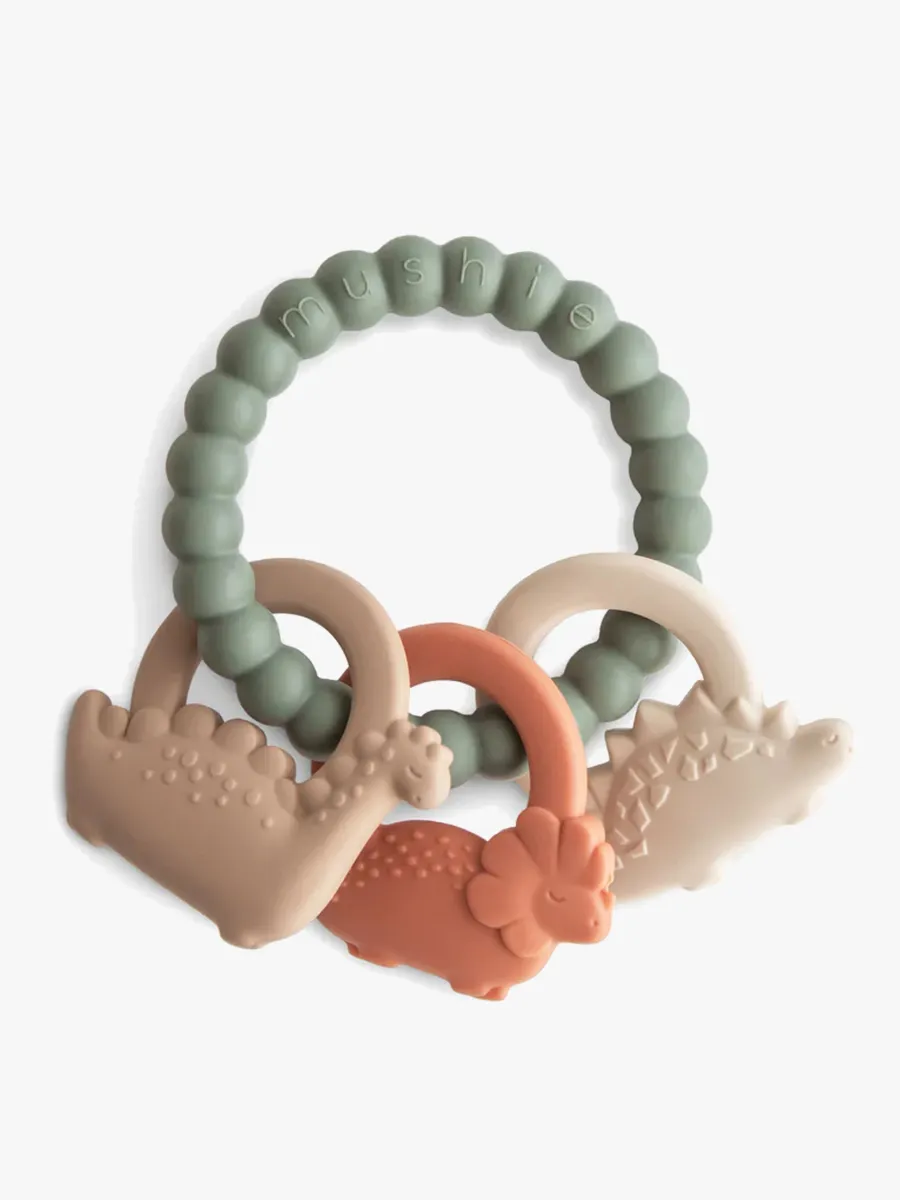 Mushie Bitring Dino, Grön