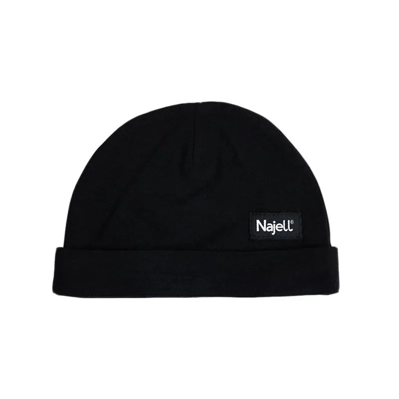 Najell beanie charcoal black, stl 36/38