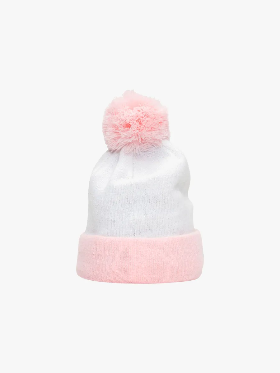 New Era Kids Ne Contrast Bobble 930, White Pink, Youth