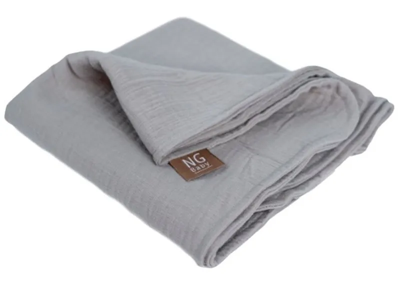 NG Baby muslinfilt deluxe, greige