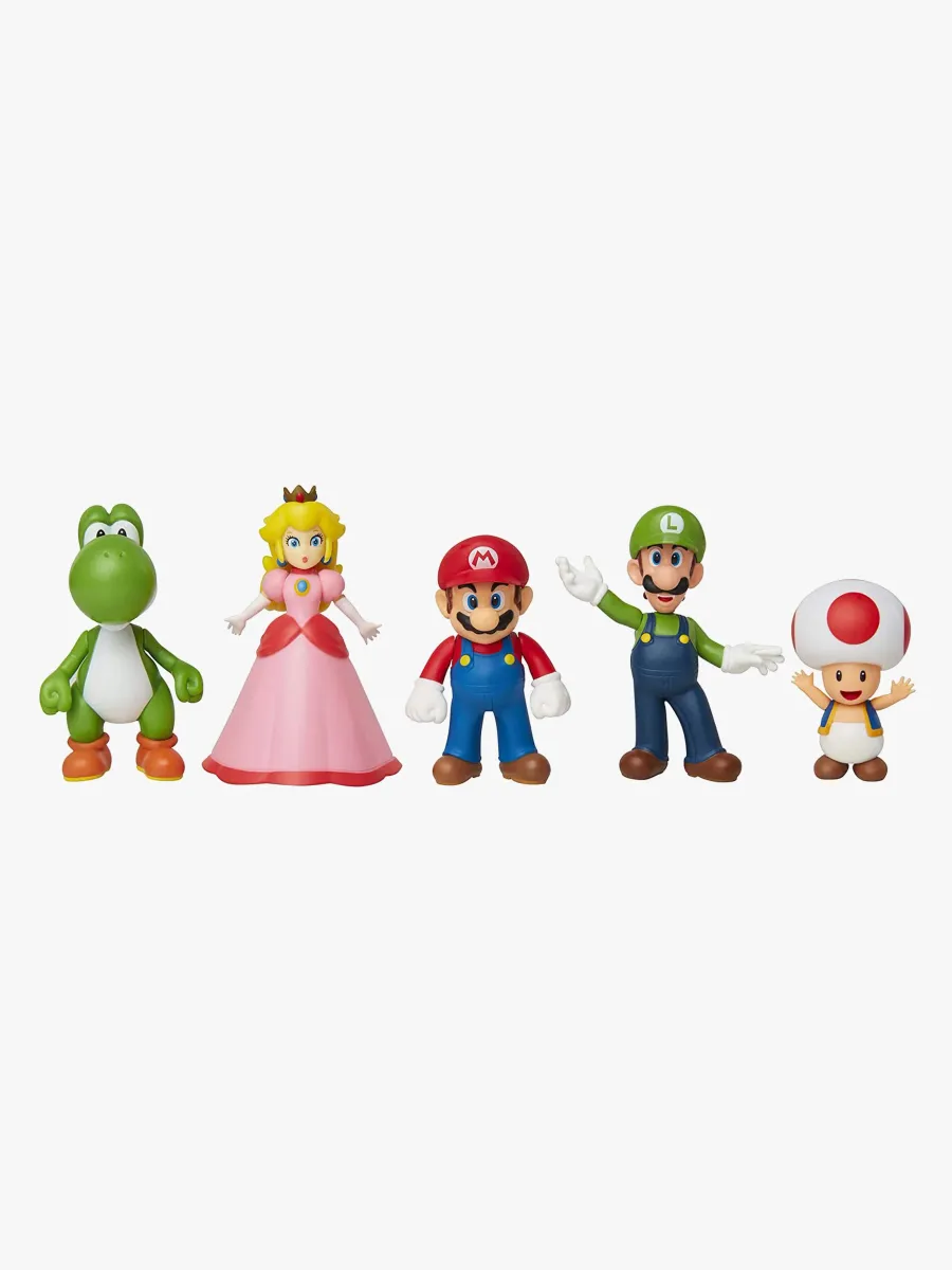 Nintendo Figurer Mario &  Friends 5-pack