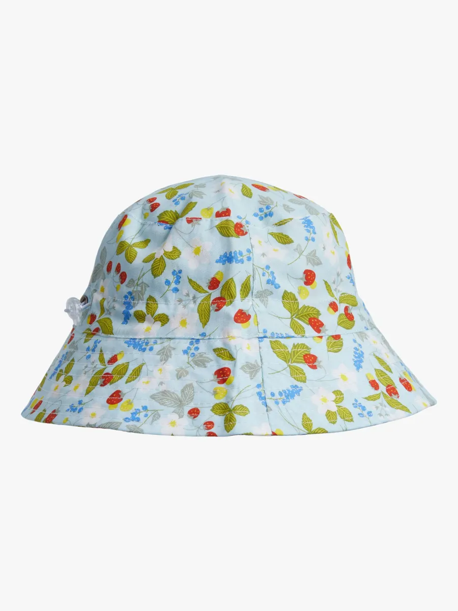 Nordbjørn Fjällbacka Solhatt med UV-Skydd, Strawberry Light Blue, 48-50