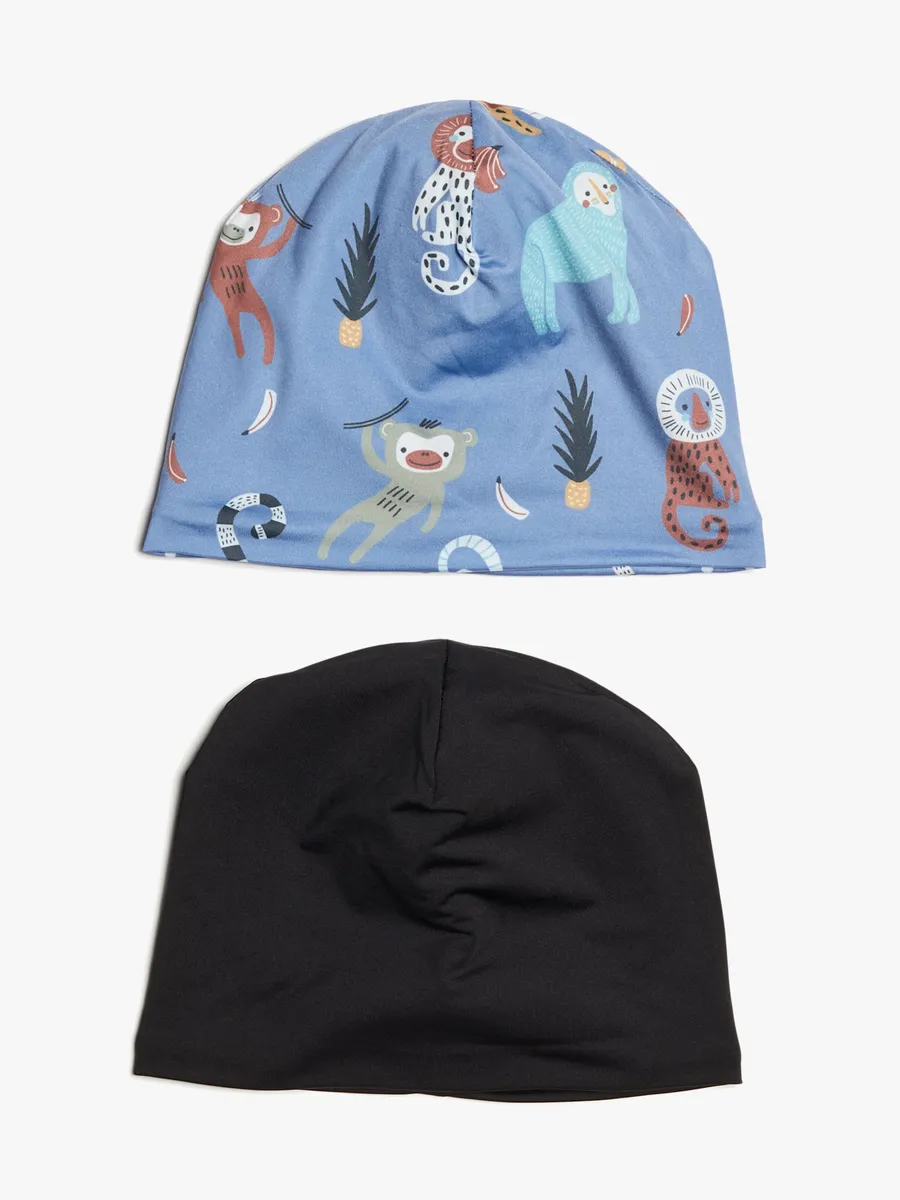 Nordbjørn Rofjord Mössa 2-pack, Monkey Business