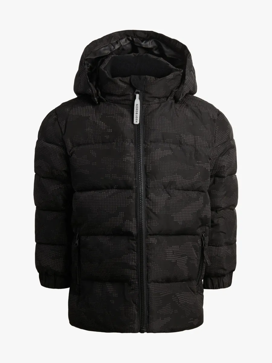 Nordbjørn Stardust Reflekterande Vinterjacka, Black, 116
