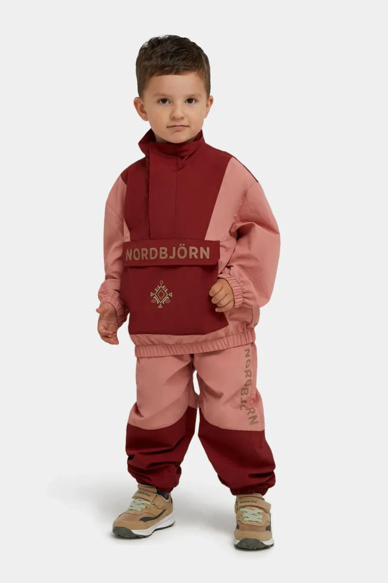 Nordbjörn Stomslyckan  Vind- och vattenavvisande Set, Rose Dawn/Madder Brown, 98-104