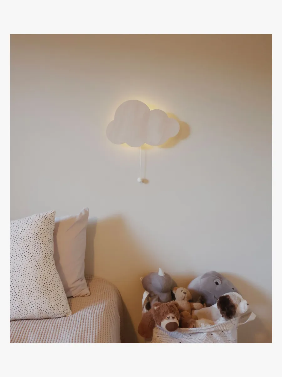 Oh, Poppy! Tove Cloud Vägglampa Large, Barnrum
