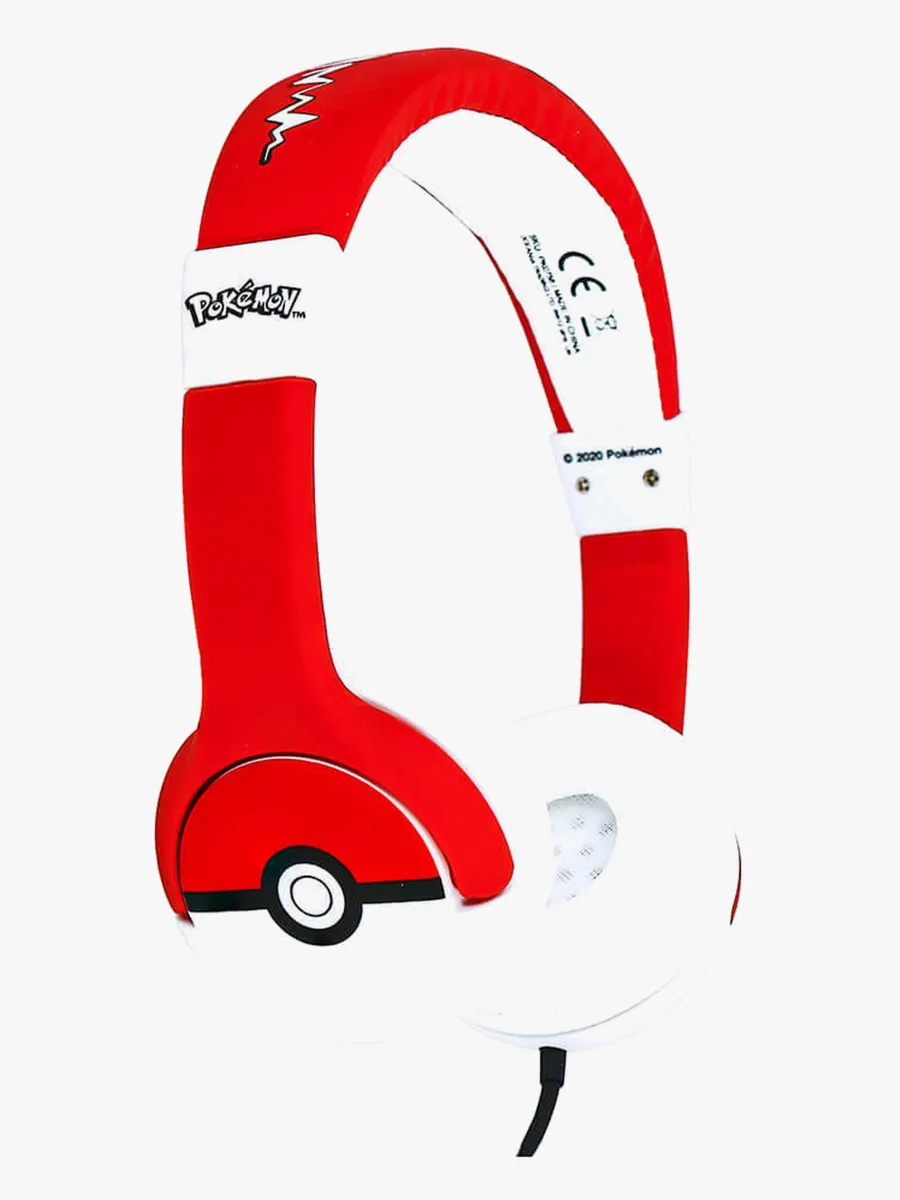 OTL Pokémon Junior On-Ear 85Db Hörlurar Pokeball