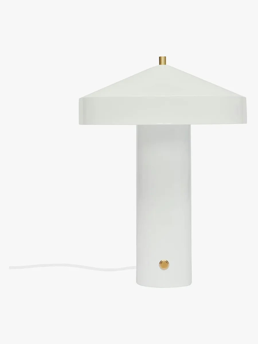 OYOY Hatto Bordslampa, White, Barnrum