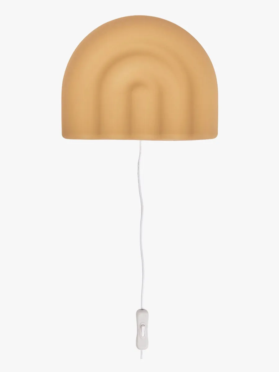 OYOY Rainbow Vägglampa, Light Rubber, Barnrum