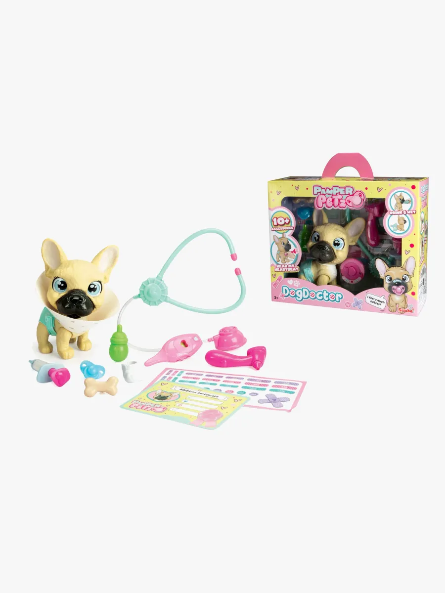 Pamper Petz Hund med Doktorstillbehör
