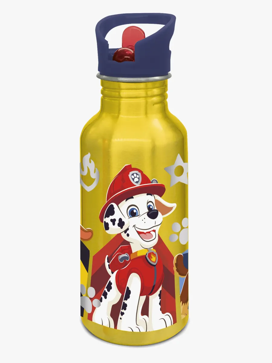 Paw Patrol Aluminiumflaska 545 ml (Gul)