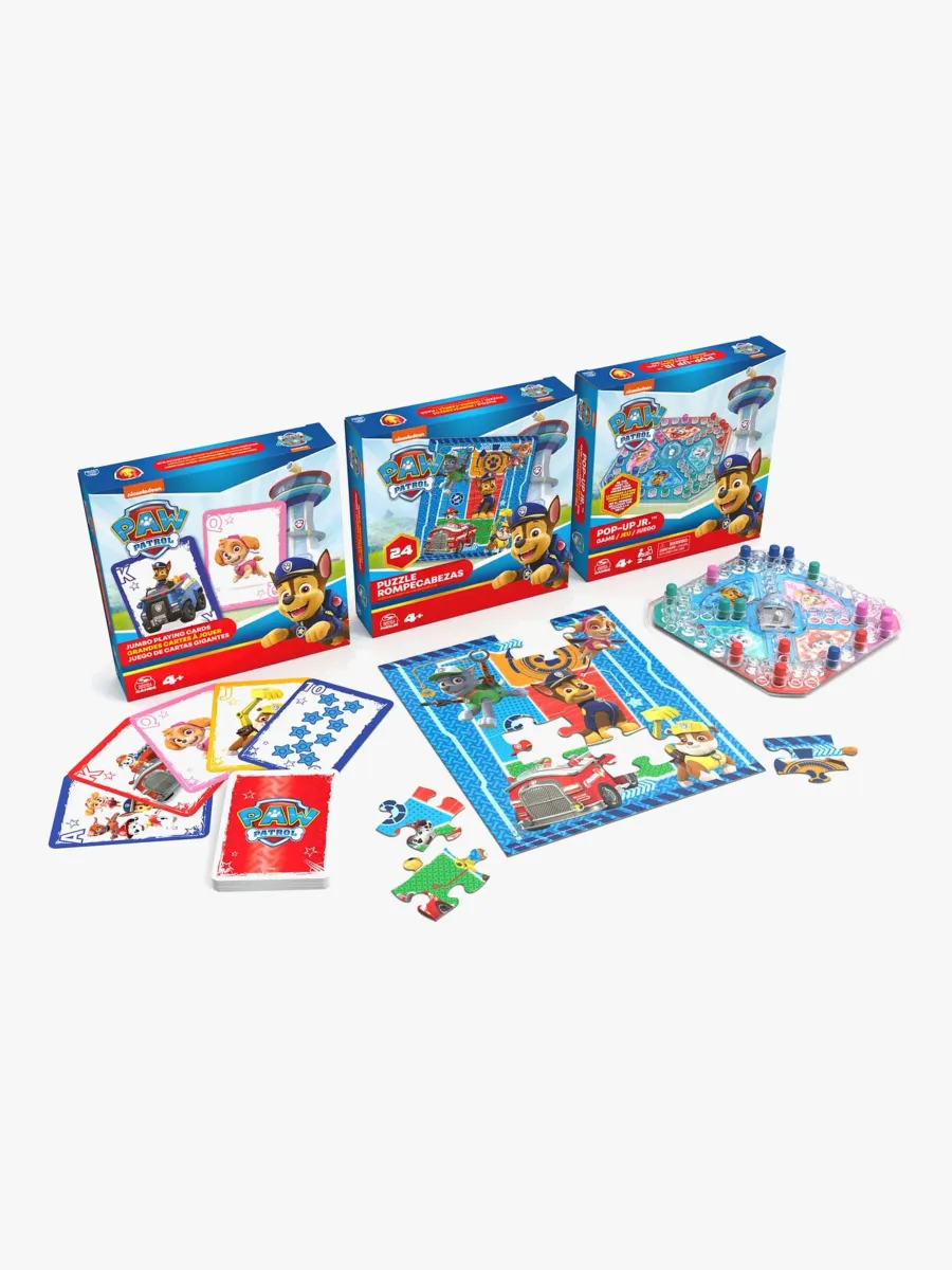 Paw Patrol Spel 3-pack