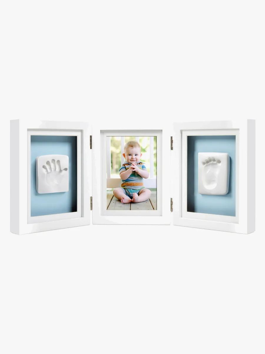 Pearhead Babyprints Deluxe Ram Trippel Ledad, Vit