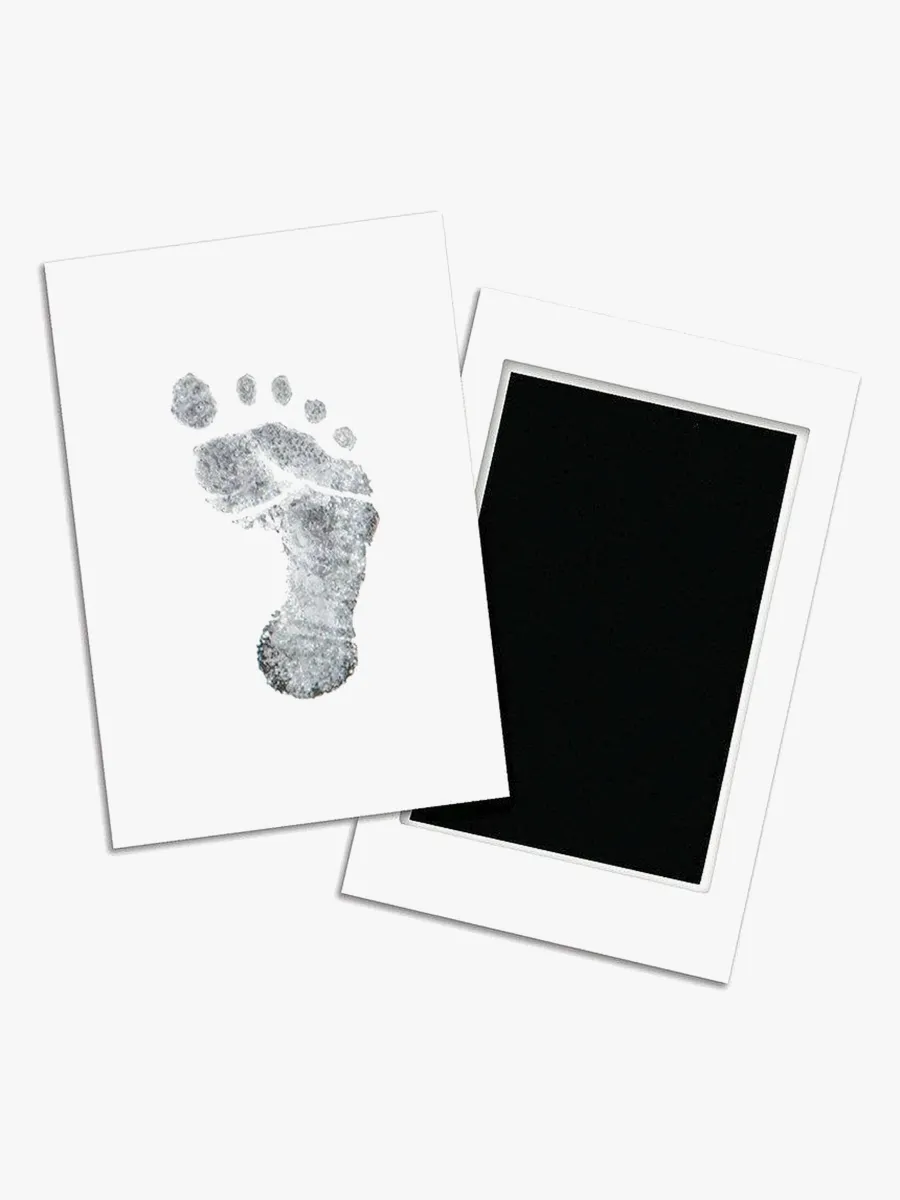 Pearhead Clean-Touch Fot- och Handavtryck, Svart