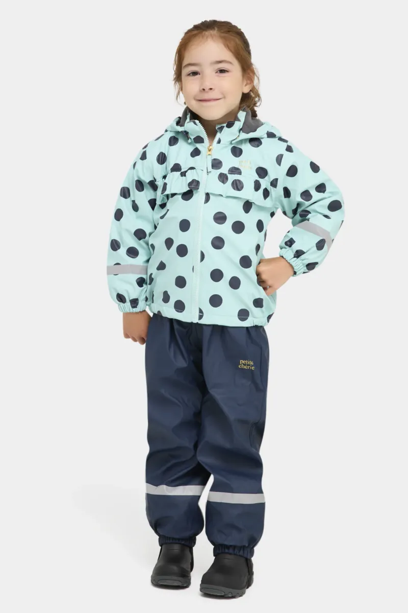 Petite Chérie Atelier Aline Fodrat Regnställ, Dots Icy Morn, 120