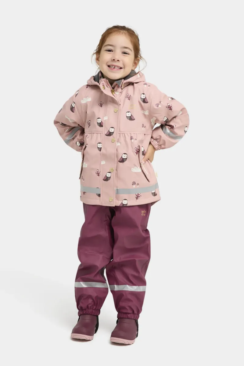 Petite Chérie Atelier Amira Fodrat Regnställ, Mellow Rose, 100