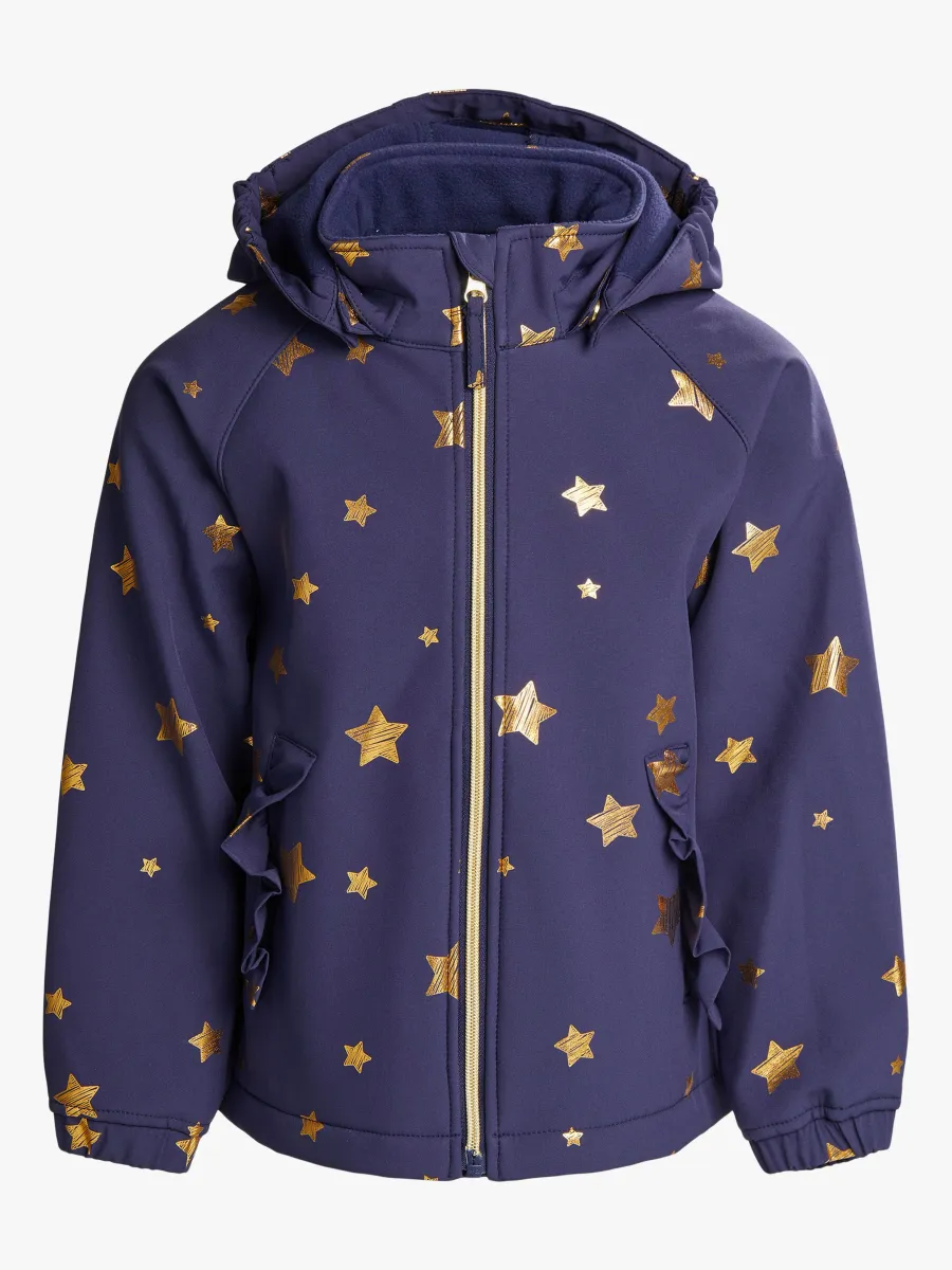 Petite Chérie Atelier Belissa Softshelljacka, Eclipse, 86-92