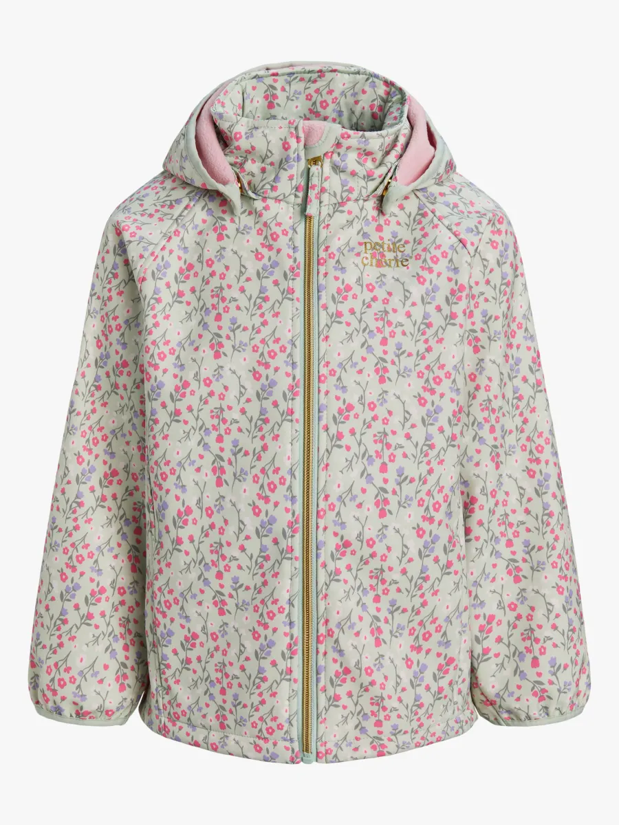 Petite Chérie Atelier Jade Softshelljacka, Flowers, 86-92
