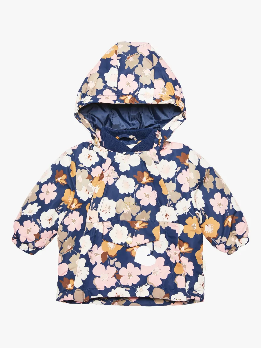Petite Chérie Atelier Lola Jacka, Navy Big Flower, 80