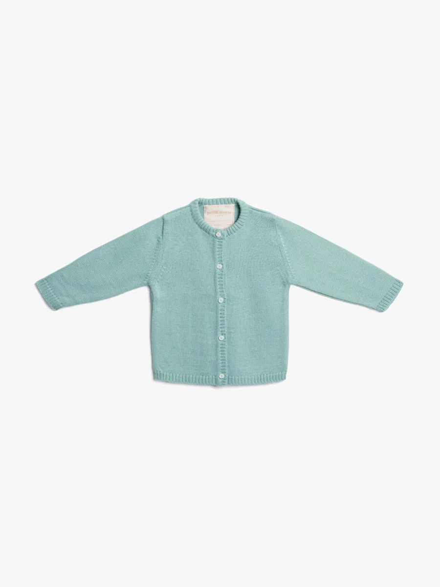 Petite Chérie Atelier Margit Kofta Ull, Dusty Green 74