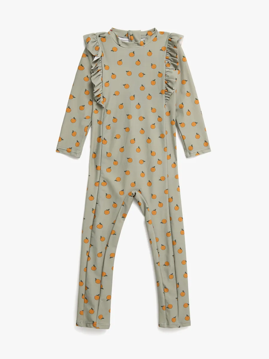 Petite Chérie Atelier Novalie UV-Dräkt, Oranges, 110-116